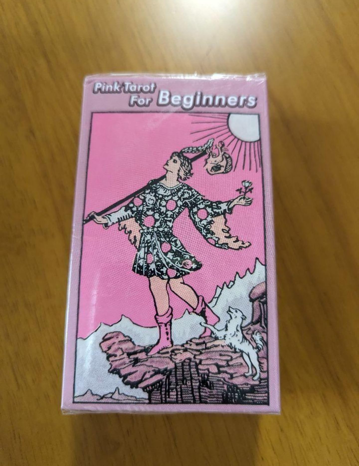 Amazon.co.jp: ピンクタロットカード初心者セット, 78枚入り, ポップで